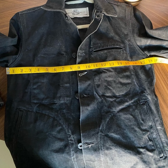 SOLD Mens Rogue Territory Denim Jacket Sz - Picture 2 of 16